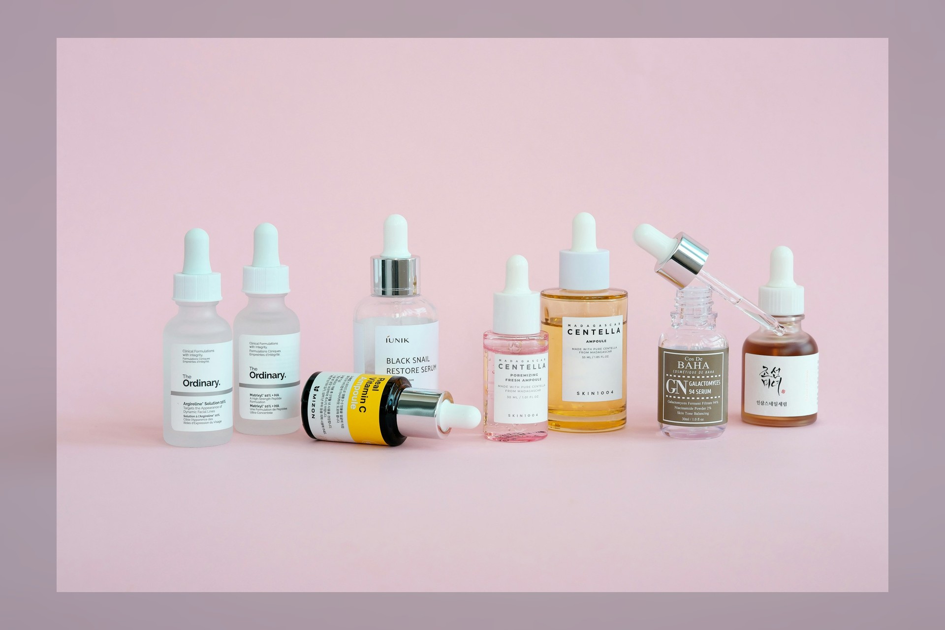 K-beauty skincare serums and ampoules — Korea proxy shopping